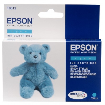 Epson C13T06124010 Ourson T0612 - Cyan