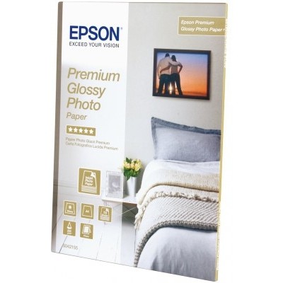 Papier Photo Epson Premium Glacé A4 15F / 255G