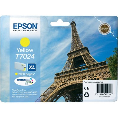 Epson C13T70244010 Tour Eiffel T7024 XL - Jaune [3916464]