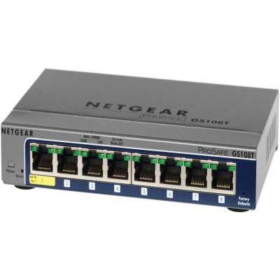 Netgear GS108T v2 8 Ports