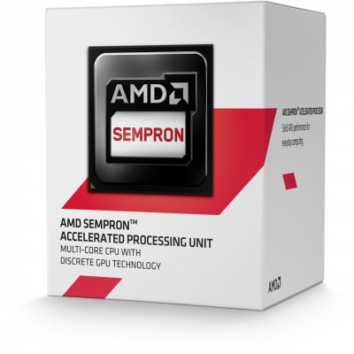 CPU AMD AM1 Sempron 2650 (2Core, 1.45Ghz, 1Mb, Radeon HD8240, 25W) Boite