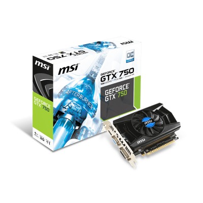 PCI-E GeForce GTX 750 1Go DDR5/OC V1 MSI 