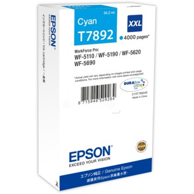 Epson C13T789240 T7892 - Cyan