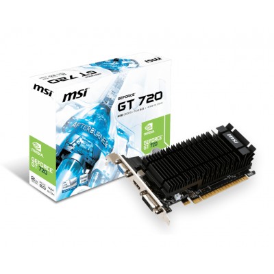 PCI-E GeForce GT720 MSI N720-2GD5HLP(V809-1279)