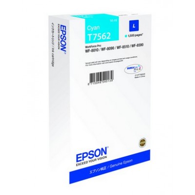 Epson T7562 - Taille L - cyan - original - cartouche d'encr [3925623]