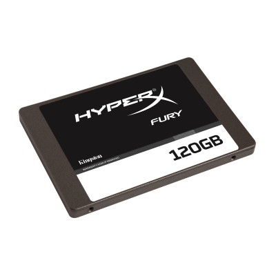 HD SSD 120GB Kingston HyperX FURY 2.5in 7mm height w/Adapter