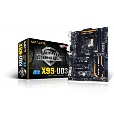 CM Gigabyte X99-UD3  ATX 2011-3 DDR4 PCIE  USB3 