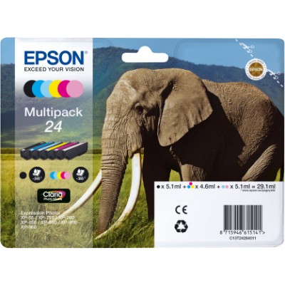 Epson C13T24284011 Elephant 24 - Multipack