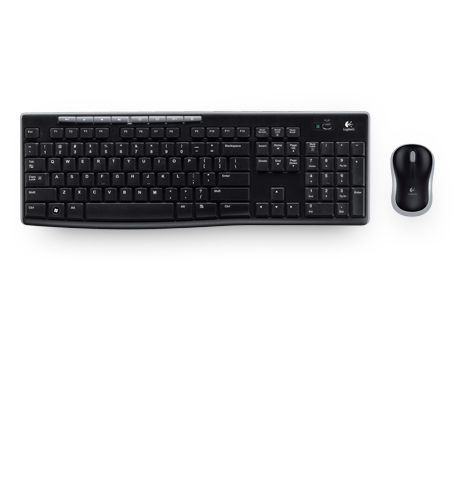 LOGITECH Clavier sans fil - MK170 - Souris - Bureautique pas cher 