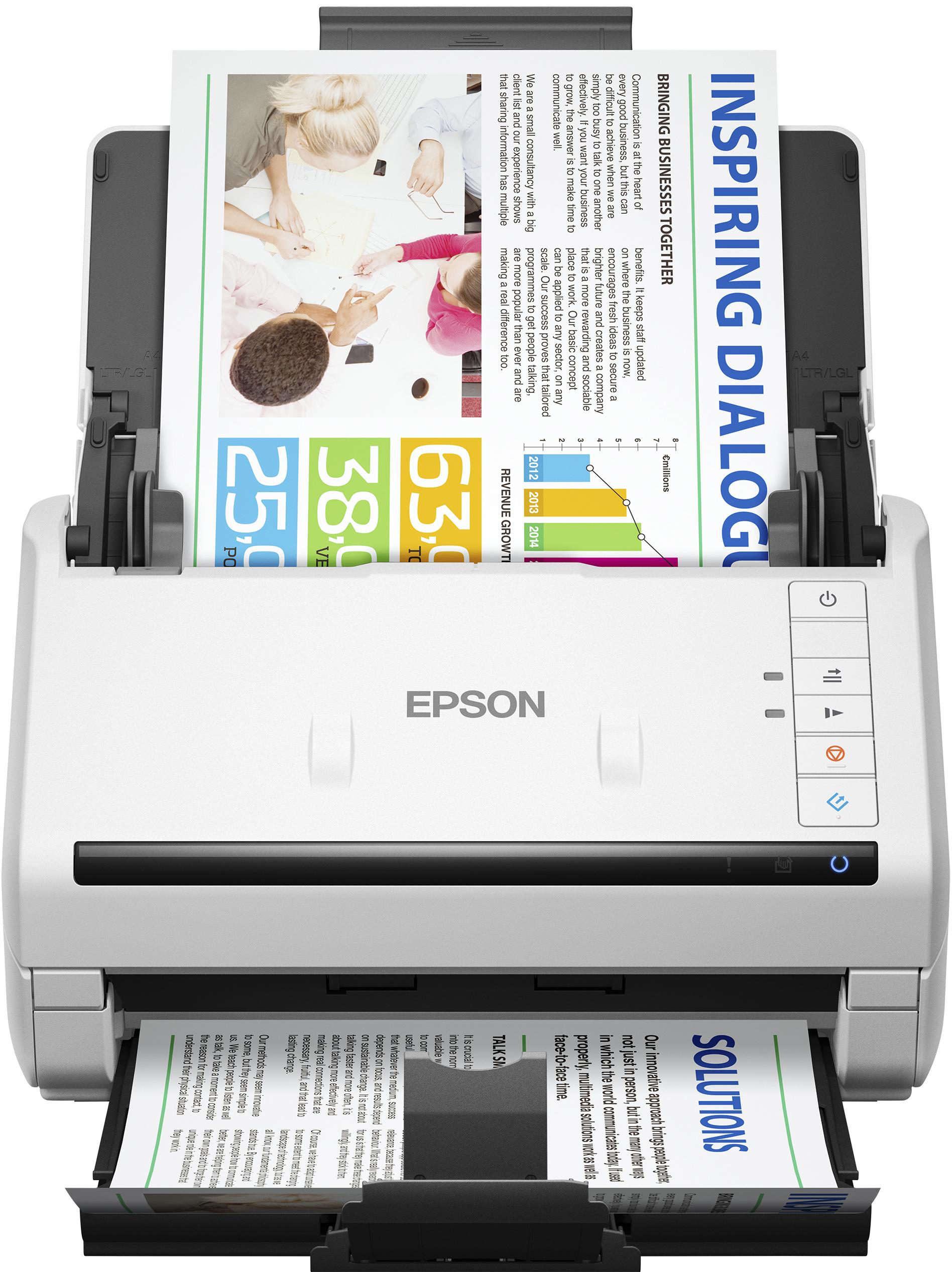 Scanner à alimentation feuille à feuille Epson WorkForce DS-530 à 679€ -  Generation Net