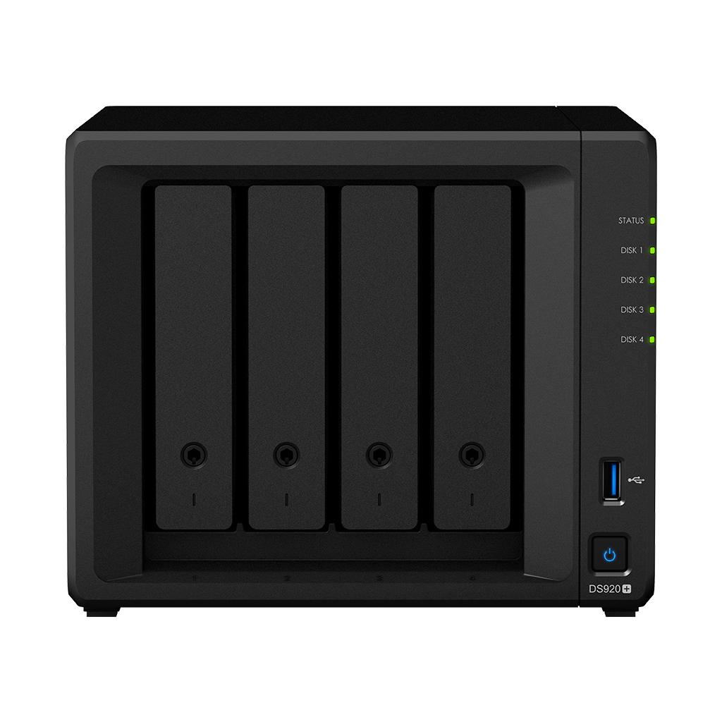 NAS Synology DiskStation DS920+ - 4 Baies à 669.9€ - Generation Net