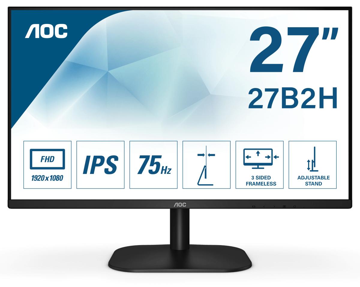 ECRAN 27/AOC 27B2H/FHD/IPS à 169.9€ - Generation Net