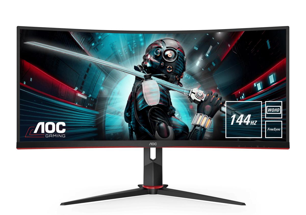 Ecran 34 AOC CU34G2X - UWQHD 144Hz à 459.9€ - Generation Net