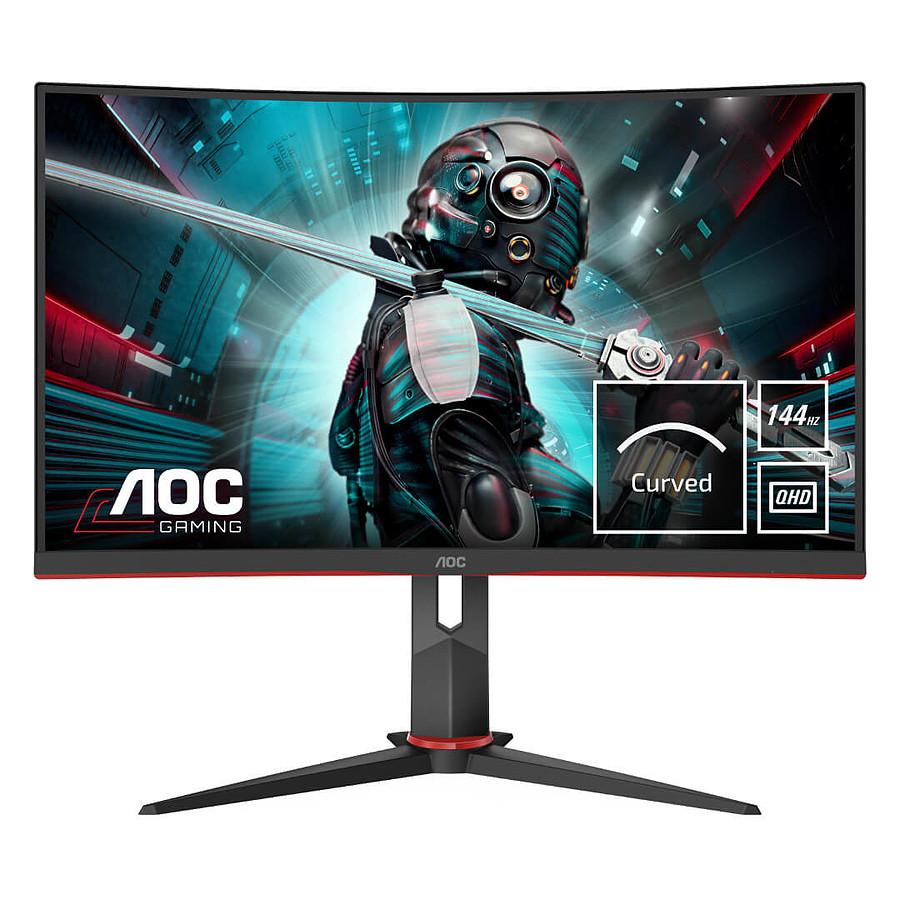 AOC Ecran Gaming C27G2X Moniteur de jeu incurvé de 27 pouce de 165 Hz et un