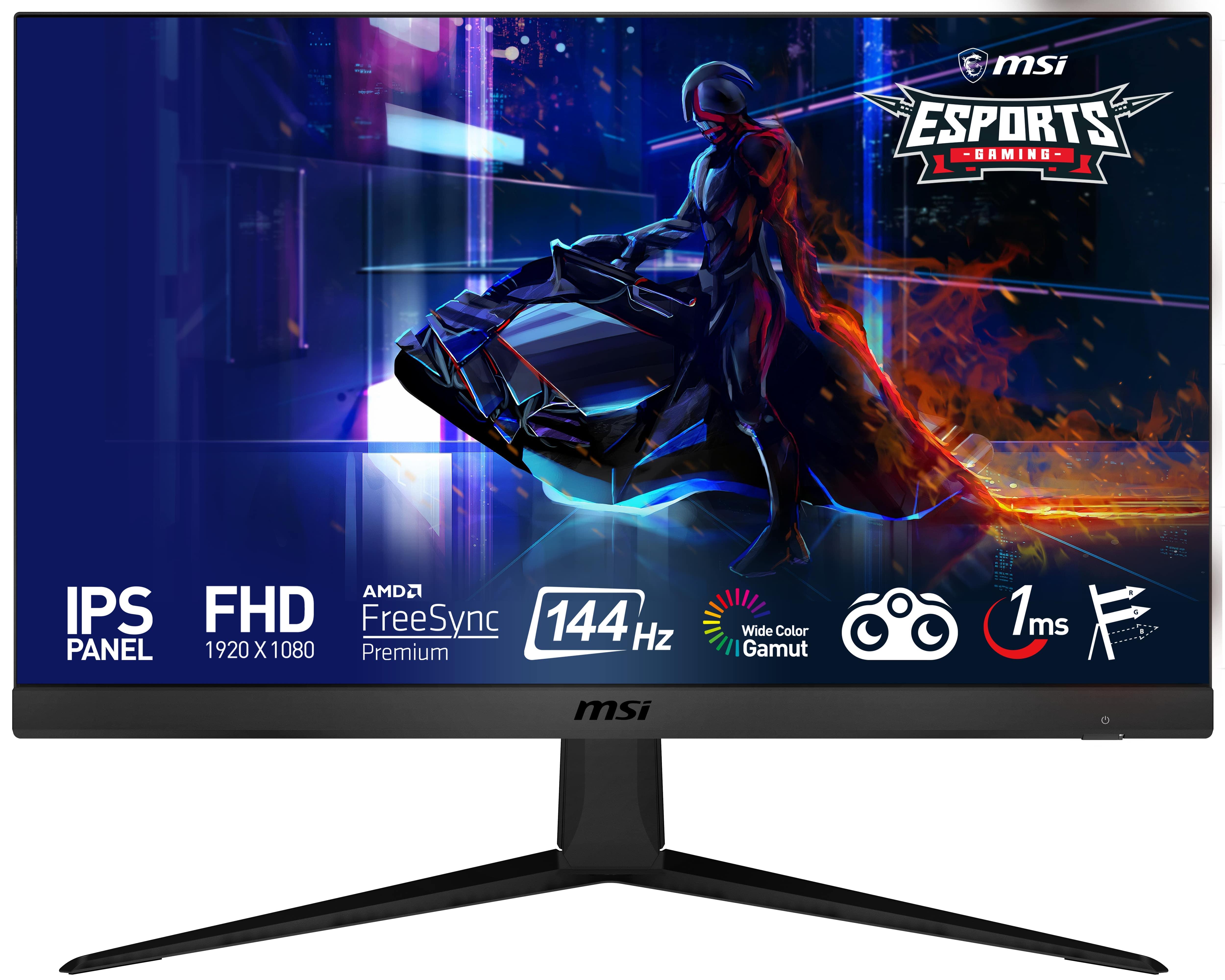 Ecran 24 MSI Optix G241 - FHD 144Hz IPS à 249.9€ - Generation Net