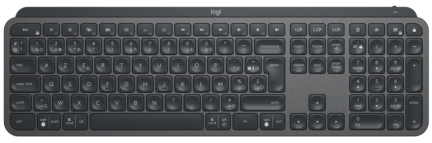 Clavier Logitech MX Keys Graphite à 129.9€ - Generation Net