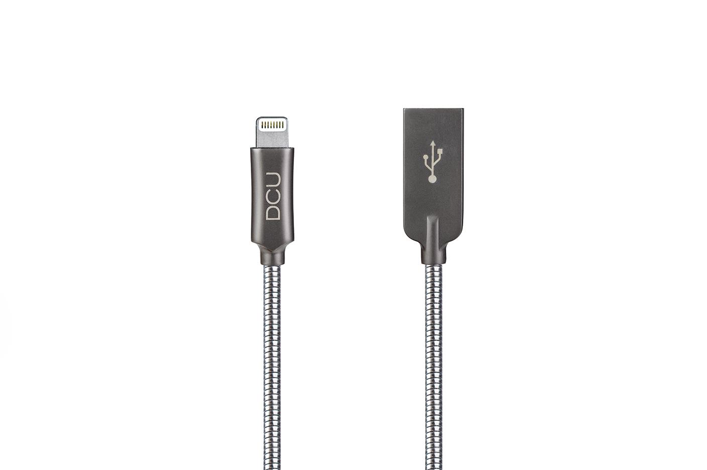 Câble DCU Tecnologic - Câble USB Pure metal - Lightning 1m à 24.9