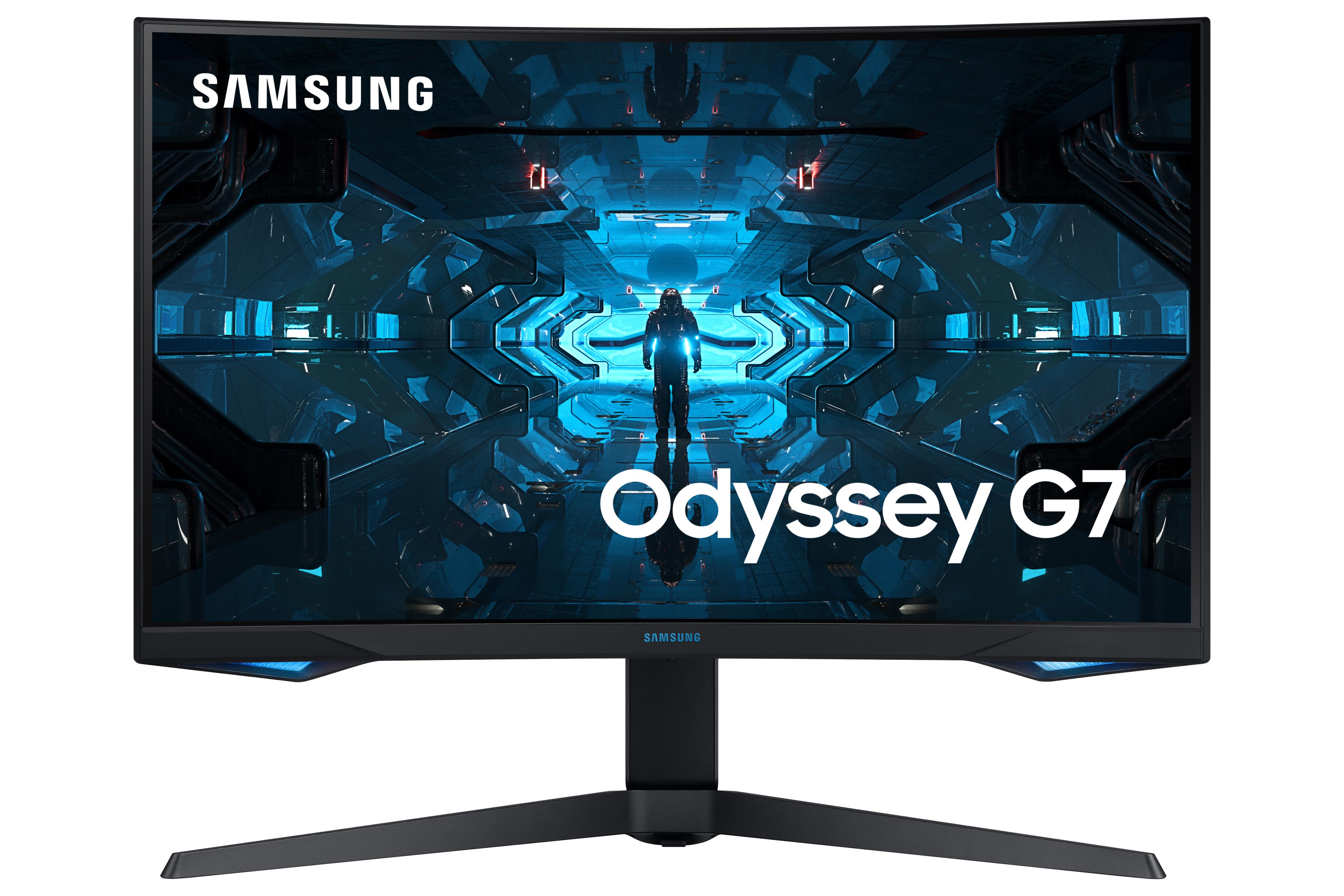 Ecran 27 Samsung Odyssey G7 C27G75T - QHD VA QLED Curved 240Hz 1ms à  669.9€ - Generation Net