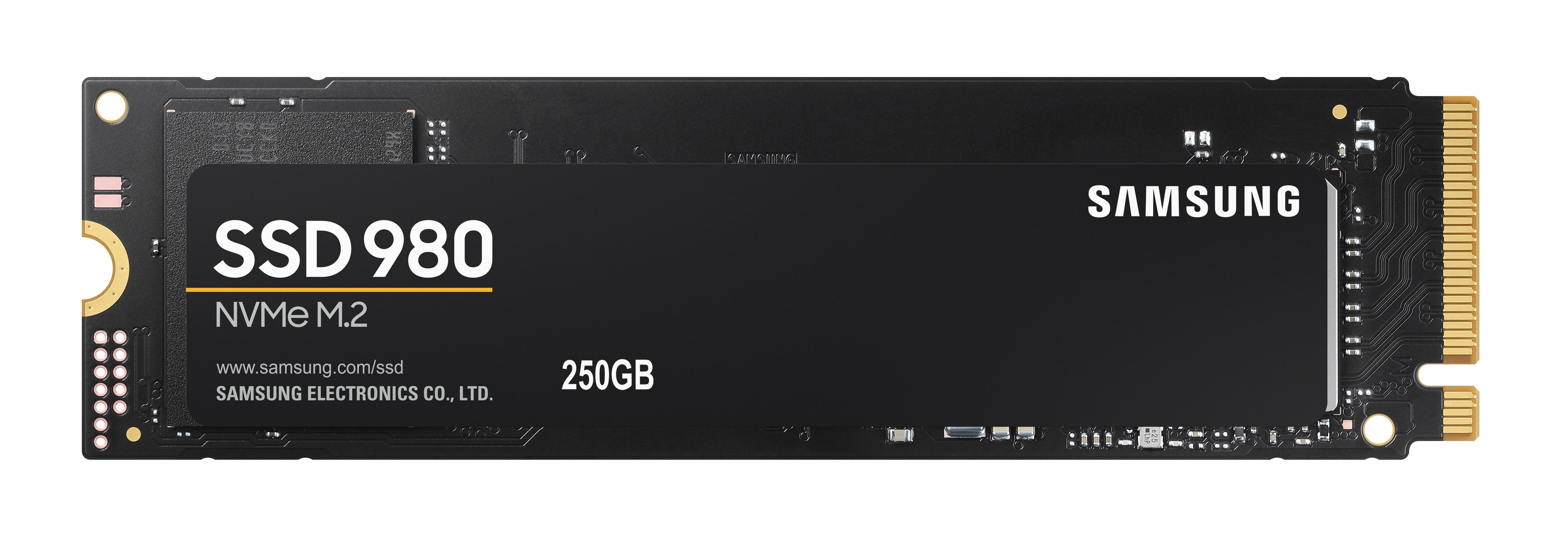 STOCKAGE SSD M.2 PCIe 3.0 NVMe/250Go/Samsung 980 à 59.9