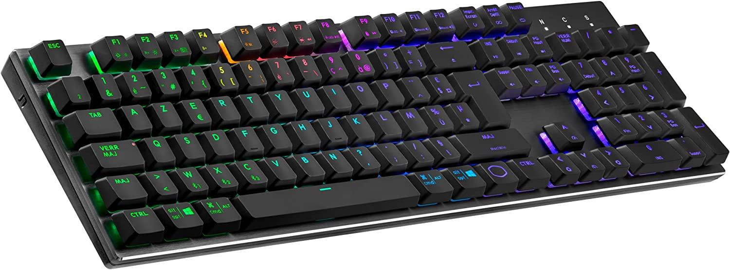 Clavier Cooler Master SK653 Switch Rouge - Bluetooth à 119.9€ - Generation  Net