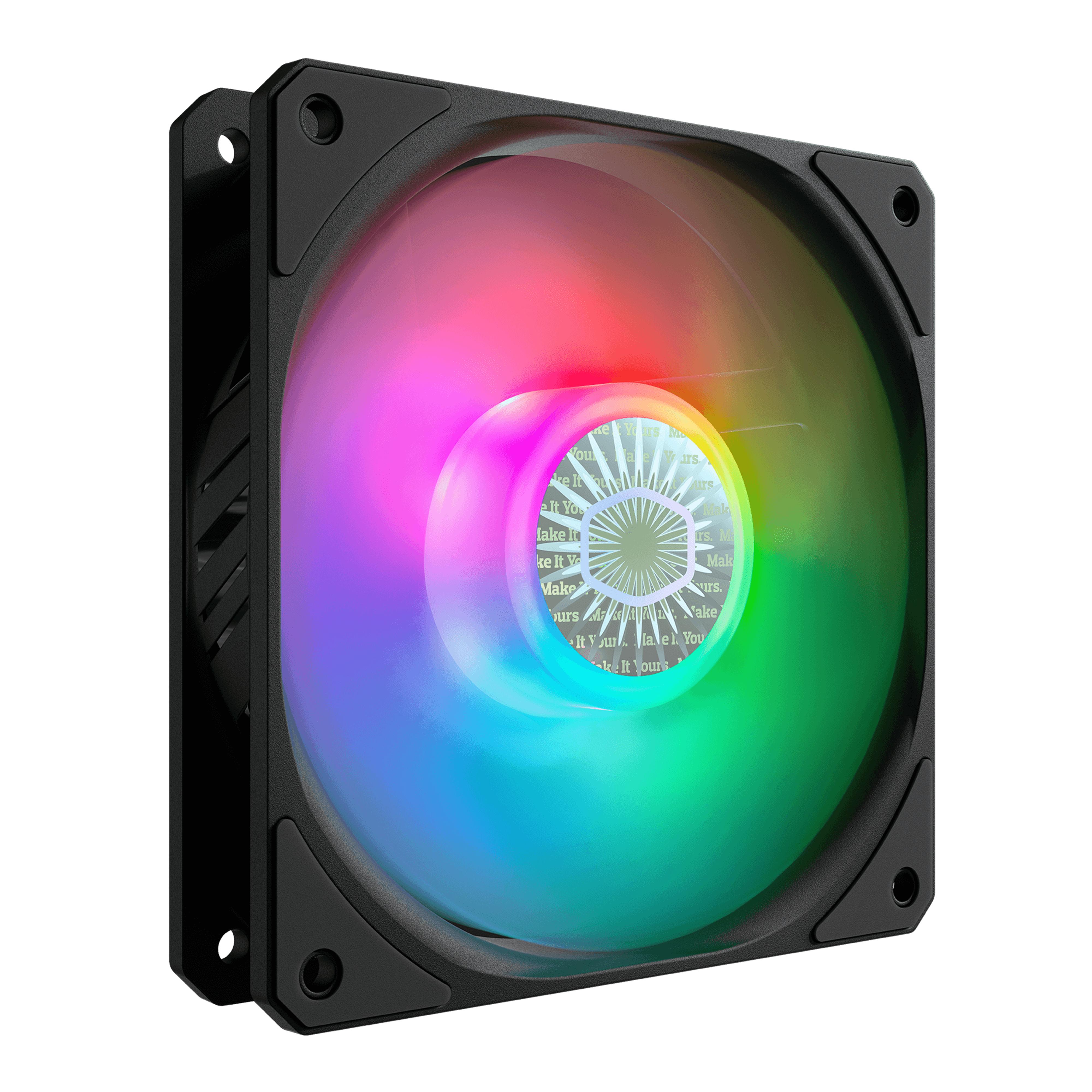 VENTILATEUR 120mm/Cooler Master SickelFlow 120/Noir à 19.9