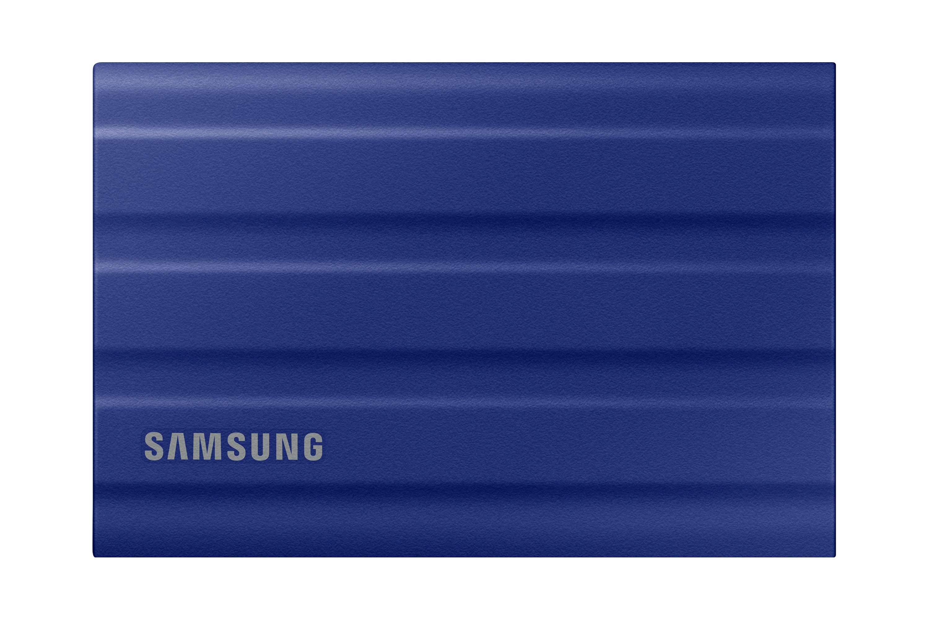 STOCKAGE SSD EXTERNE/Samsung T7 Shield/2To/Bleu à 239.9