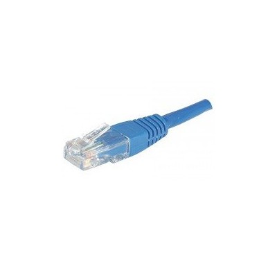 Cordon RJ45 1 m UTP CAT5 precable bleu [3900724]