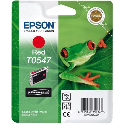 Epson C13T054740 T0547 Red pour STYLUS R800 [3904950]