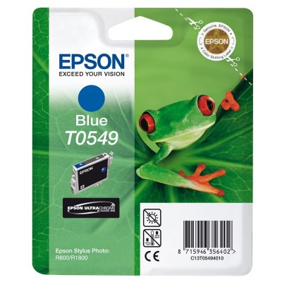 Epson C13T054940 T0549 Bleu pour STYLUS R800 [3904952]