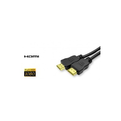 Cordon HDMI 1.4 - Contact Or - type A M / M - 5 m [3905033]