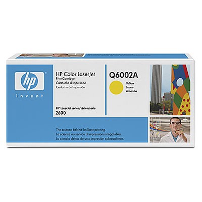 Toner HP jaune - 2000 pages Q6002A [3905352]