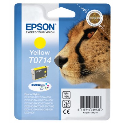 Epson C13T07144012 Guepard T0714 - Jaune