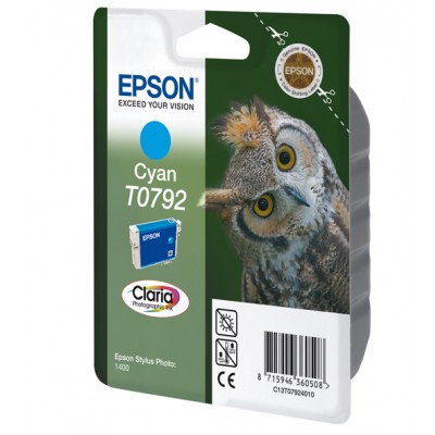 Epson cartouche cyan Stylus Photo 1400 C13T07924010 [3907216]