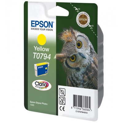 Epson cartouche jaune Stylus Photo 1400 C13T07944010 [3907218]