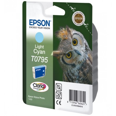 Epson cartouche cyan clair Stylus Photo 1400 C13T07954010 [3907219]