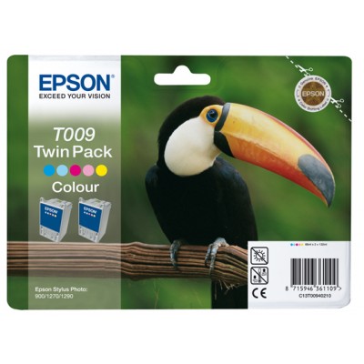 Epson cartouche couleur SP1270 Pack de 2 C13T009401 [3907284]