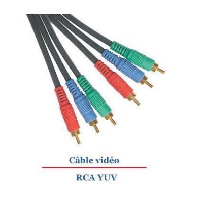 Cordon 3RCA YUV (Component) RVB HD 5m [3908250]