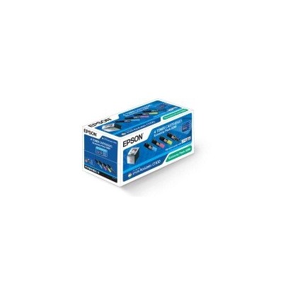 Toner C1100 Kit Eco Toner Noir 4000 p + pack Cyan  Magenta  [3908390]