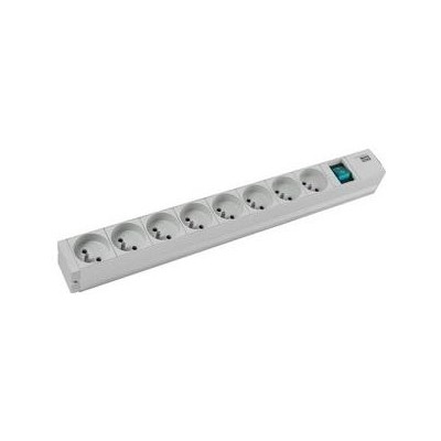 Multiprises 8 prises au format 19" avec interrupteur