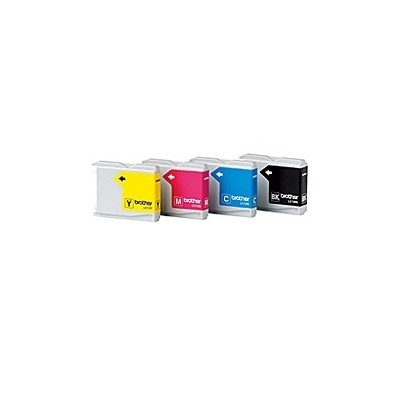 Brother LC1000VALBP Pack de 4 Cartouches C / M / Y / BK [3909827]