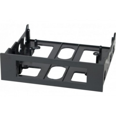 Kit de montage lecteur Facade 5.25" vers 3.5" - Noir