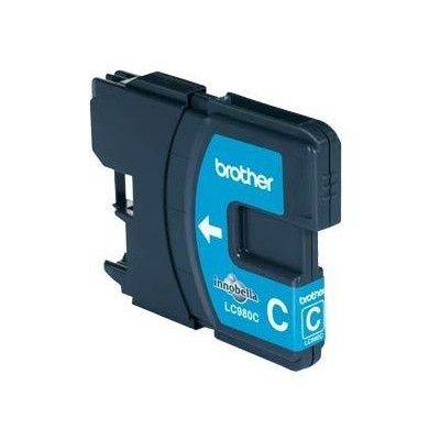 Brother LC980C Cartouche CYAN (300 PAGES) POUR DCP145C-165C [3911553]