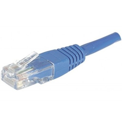 Cordon RJ45 3 m UTP CAT6 precable bleu [3911606]