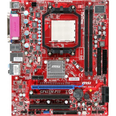 CM MSI GF615M-P33 MATX - GeForce 6150 SE SAM3 UDMA133  SATA [3912947]