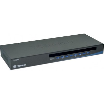 KVM 8 Ports VGA - PS/2 - TRENDNET TK-801R - Rackable [3913680]