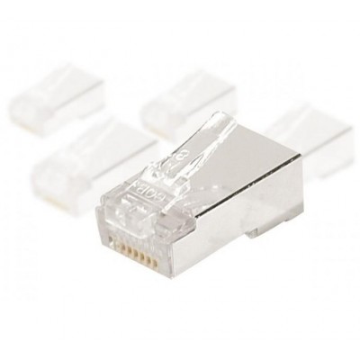 Connecteurs 8-8 RJ45 Blinde avec insert par 10 [3913928]