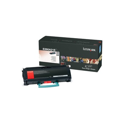 Toner Lexmark E260A31E - Noir Laser - 3500 Pages pour E460D [3914163]