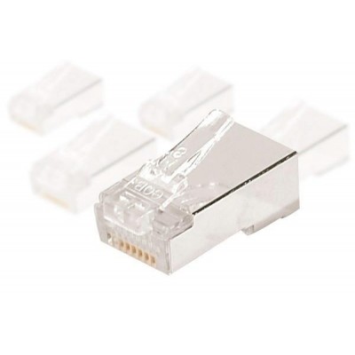 Connecteur 8/8 RJ45 blindé Cat 6 sachet de 10 [3914331]