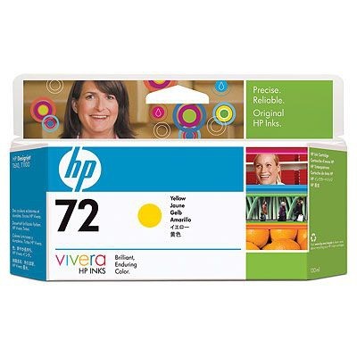 HP 72 CARTOUCHE ENCRE JAUNE 130ML [3914400]