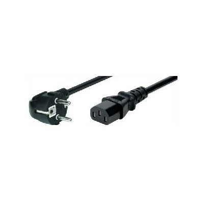 Cordon électrique secteur standard - noir 5m [3915221]